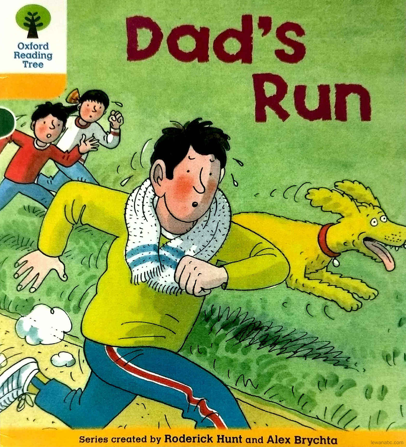 Dad's Run绘本故事第2页