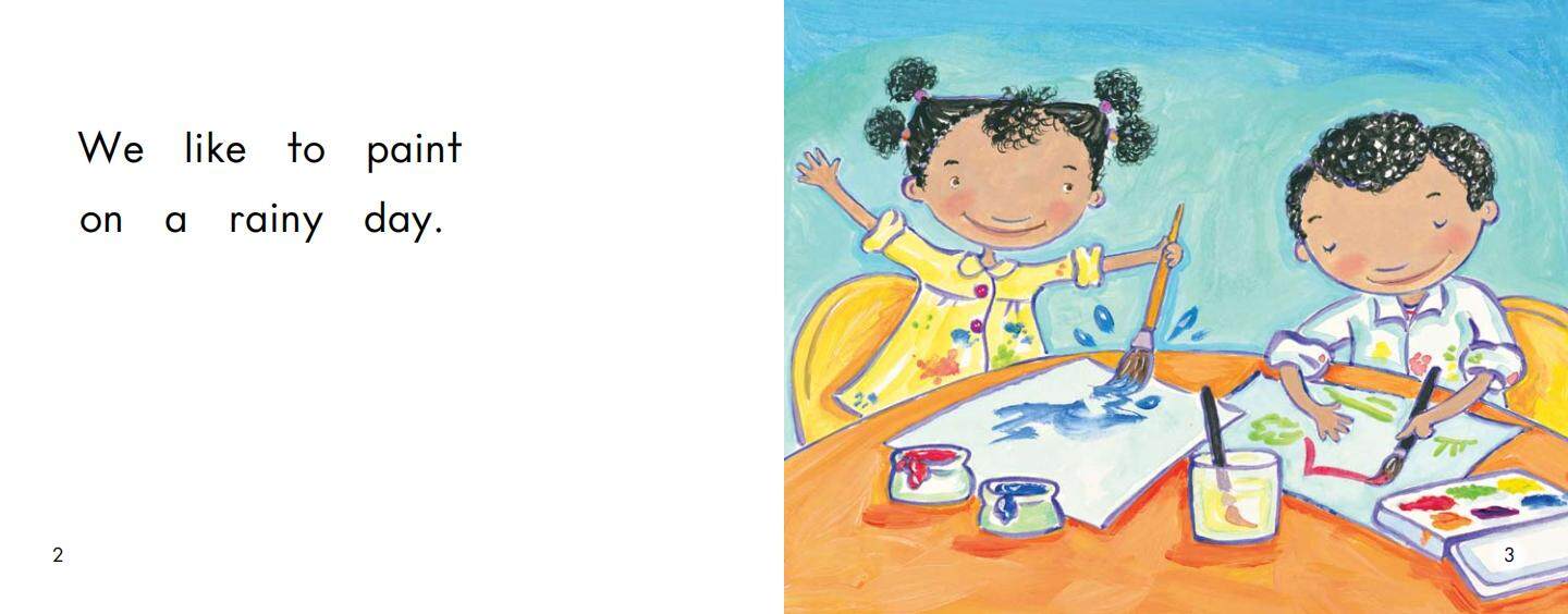 A rainy day绘本故事第3页