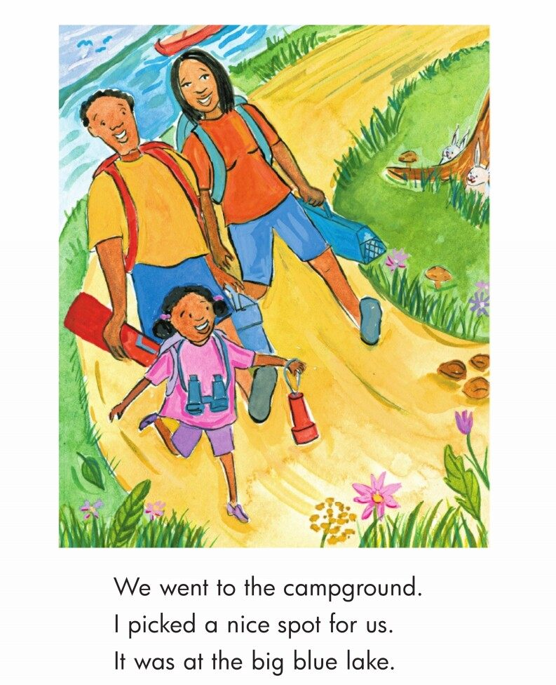 Our Camping Trip绘本故事第3页