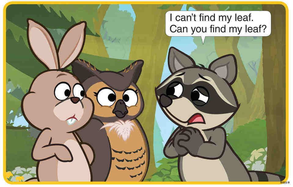 I Can't Find My Leaf绘本故事第4页