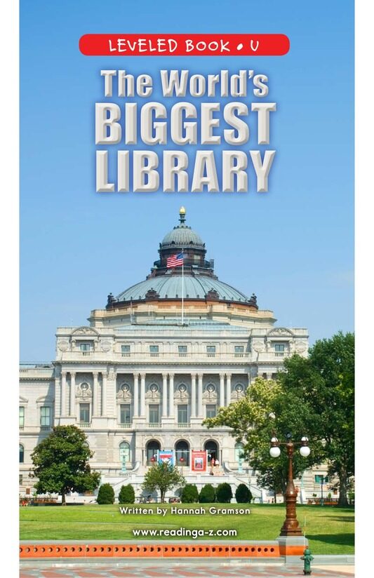 The World's Biggest Library绘本故事第2页