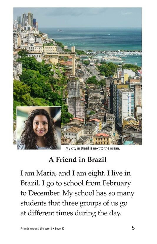 Friends Around the World绘本故事第4页