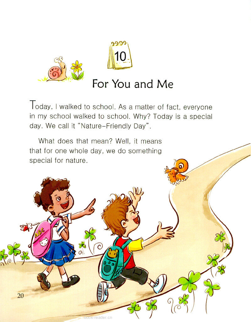 For You and Me绘本故事第2页