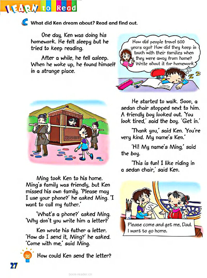 4 Five hundred years ago绘本故事第5页