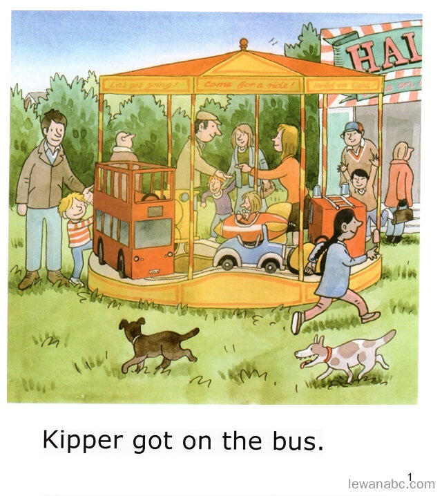 The Big Red Bus绘本故事第3页