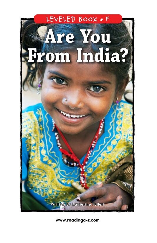 Are You From India绘本故事第2页