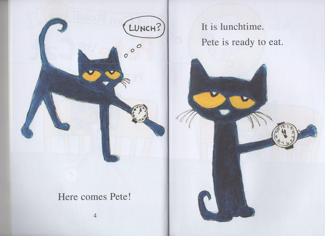 Pete the Cat  pete's big lunch绘本故事第3页