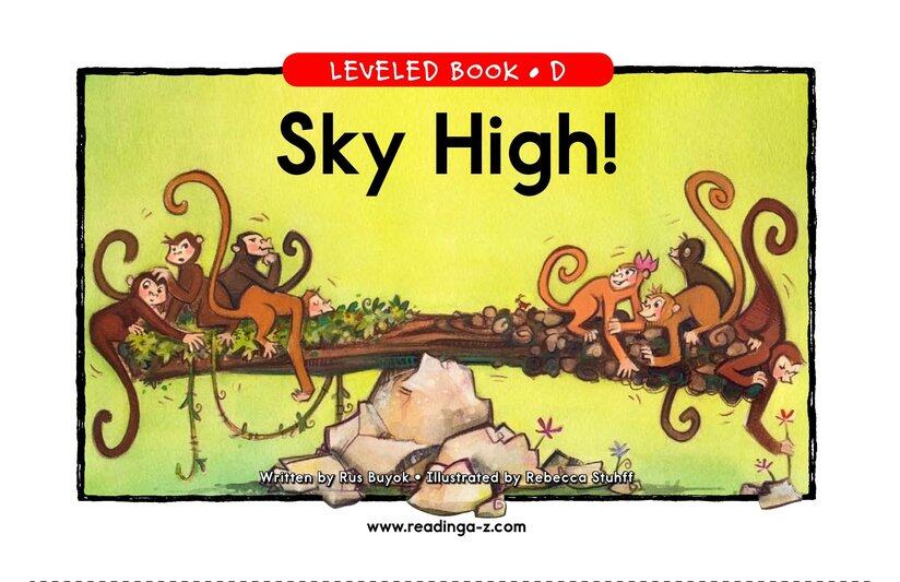 Sky High!绘本故事第2页