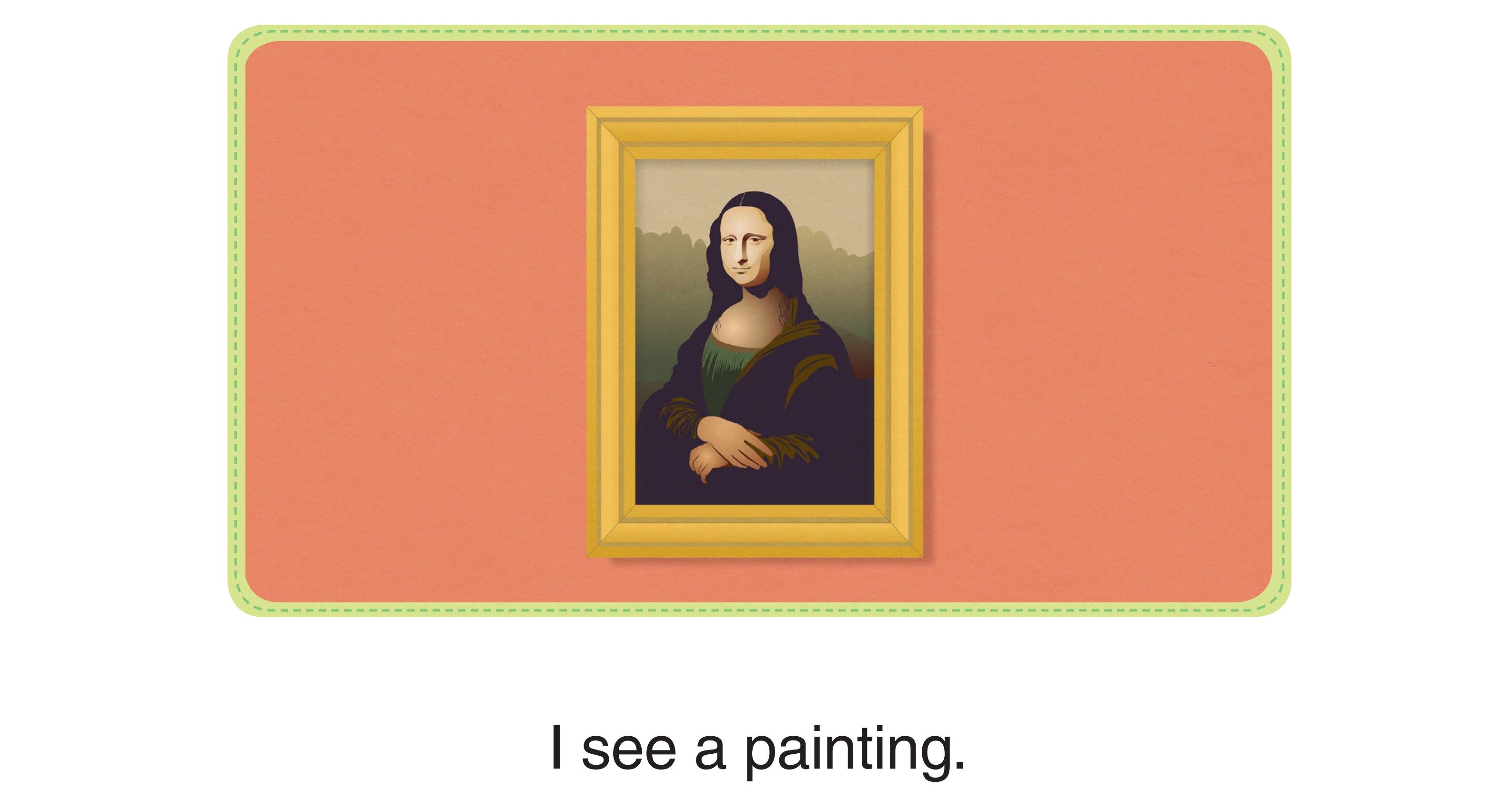 I See A Painting绘本故事第2页