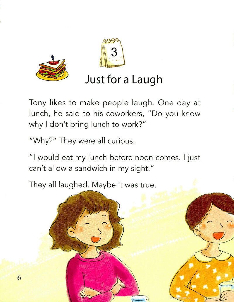 Just for a Laugh绘本故事第2页