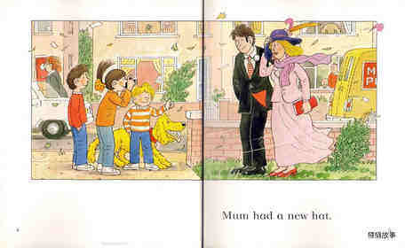1C Mum's New Hat绘本故事第3页