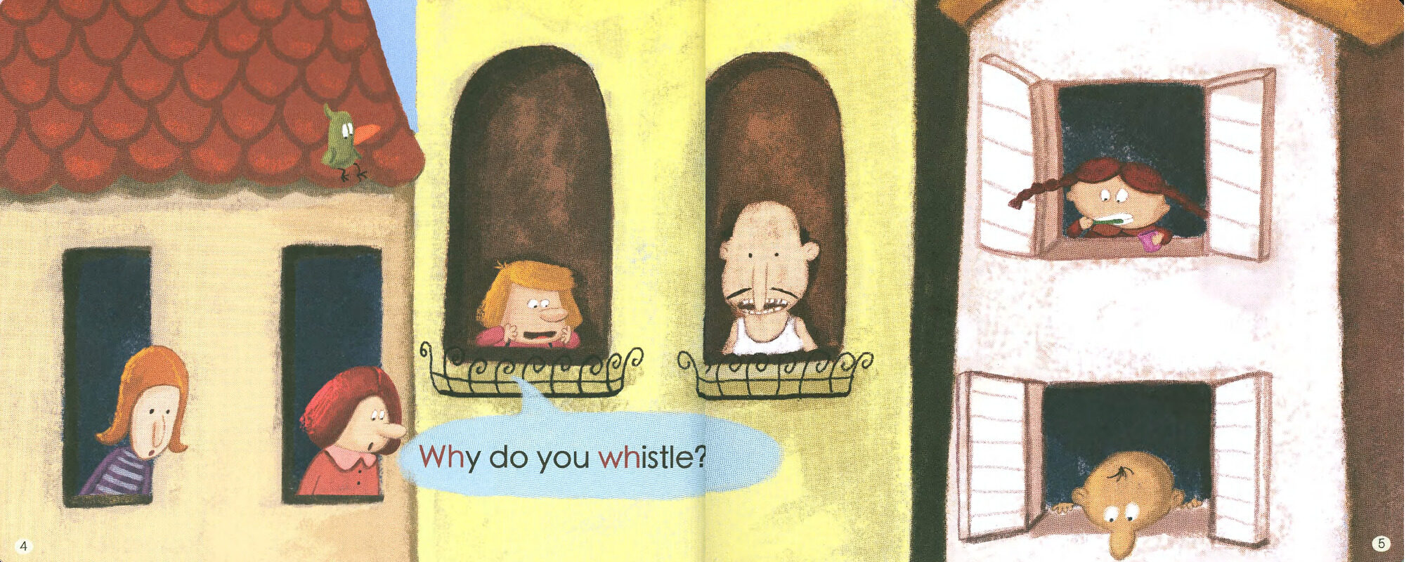 Whistle for Whale绘本故事第4页