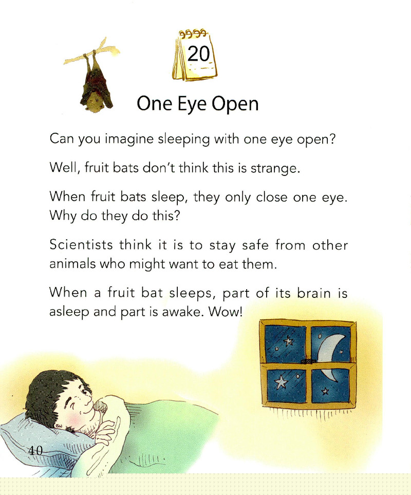 One Eye Open绘本故事第2页