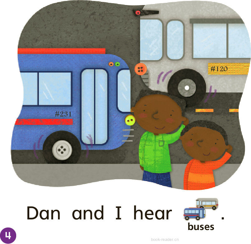 GK Approach U03W2 City Sounds绘本故事第5页