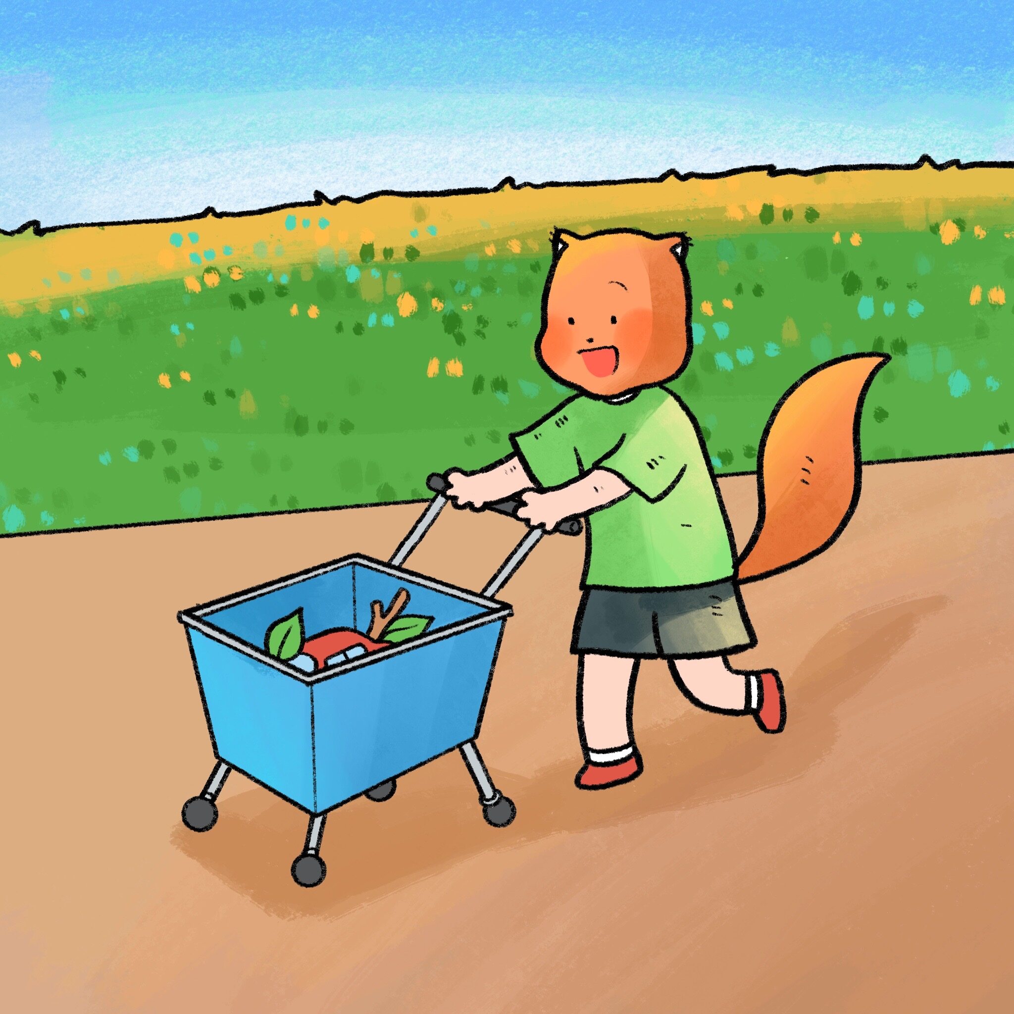 别想把我骗走绘本故事第5页