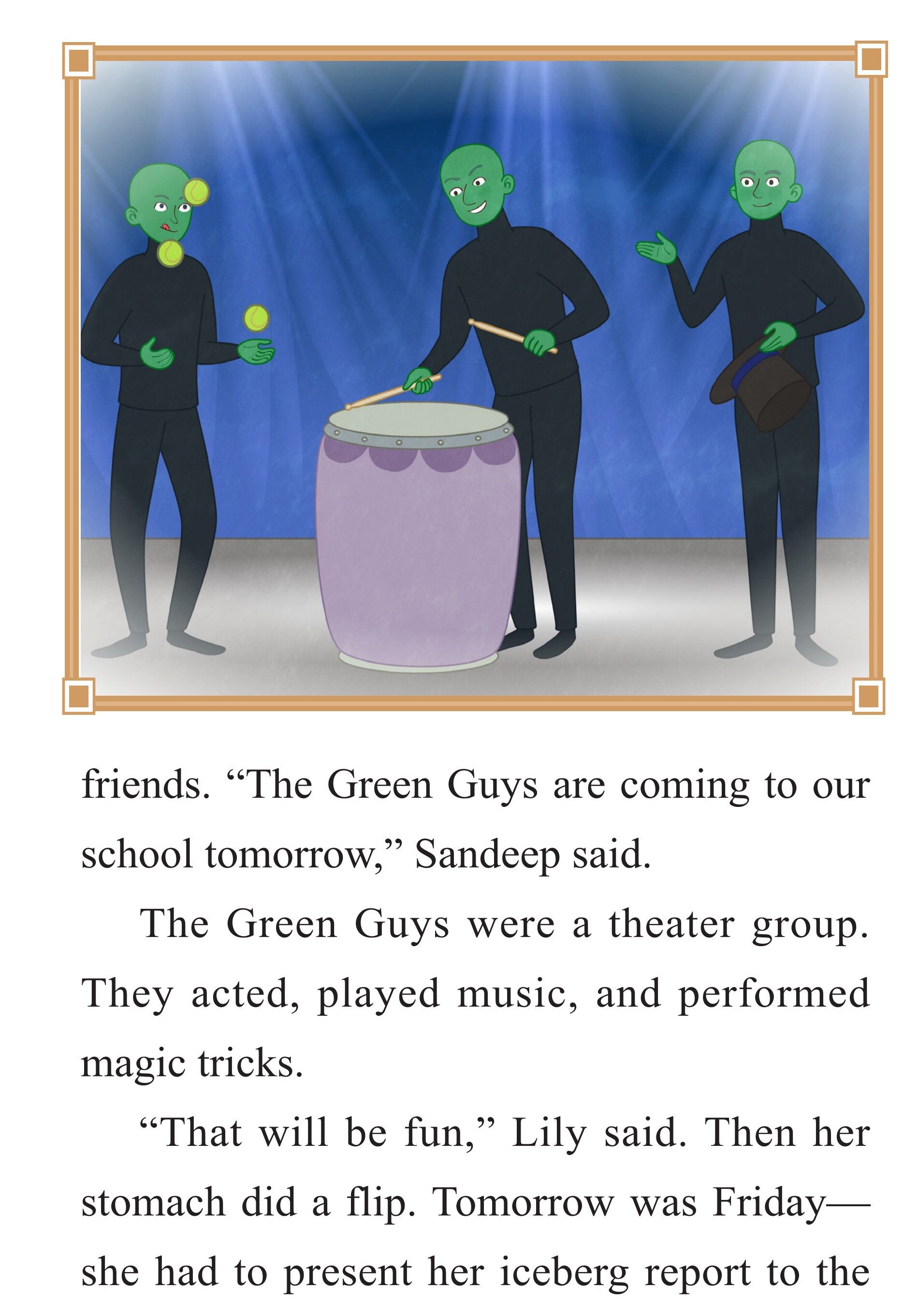 Stage Fright绘本故事第3页