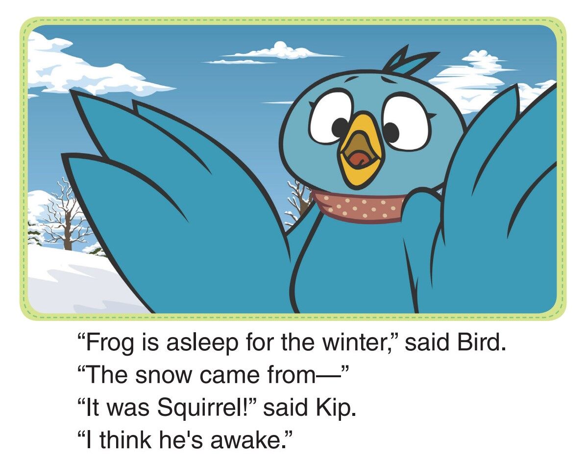 Building a Snow Fort绘本故事第4页