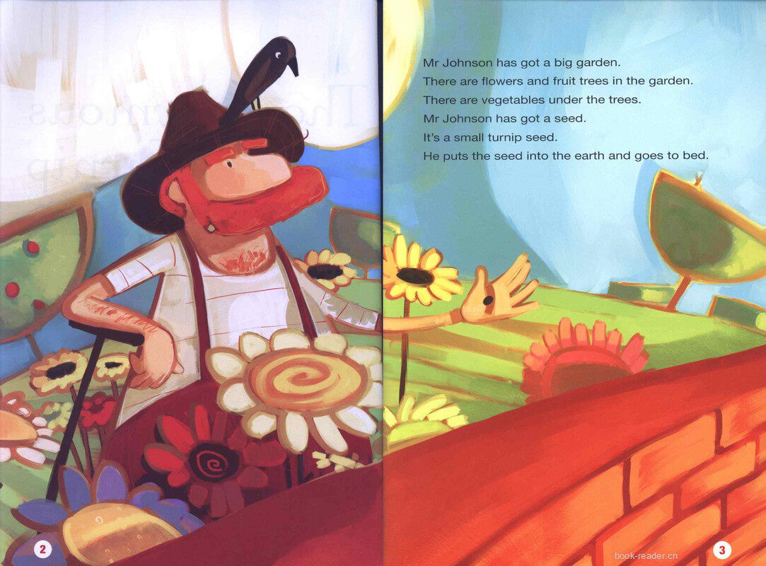 The enormous turnip绘本故事第3页