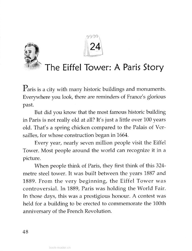 The Eiffel Tower:A Paris Story绘本故事第2页
