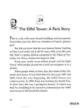 The Eiffel Tower:A Paris Story绘本故事第2页