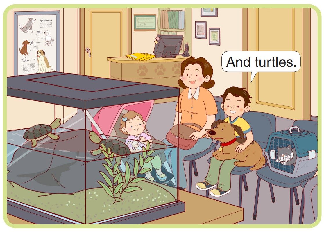 The Vet's Office绘本故事第5页