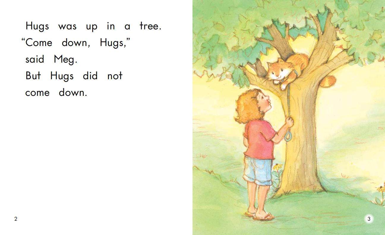 Up in a tree绘本故事第3页