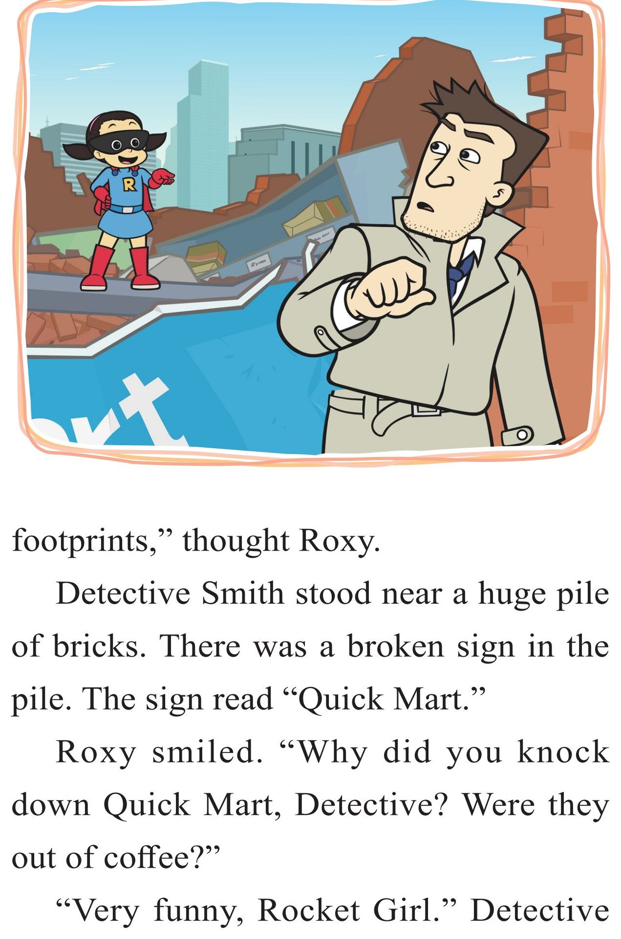 Enormous Footprints绘本故事第5页