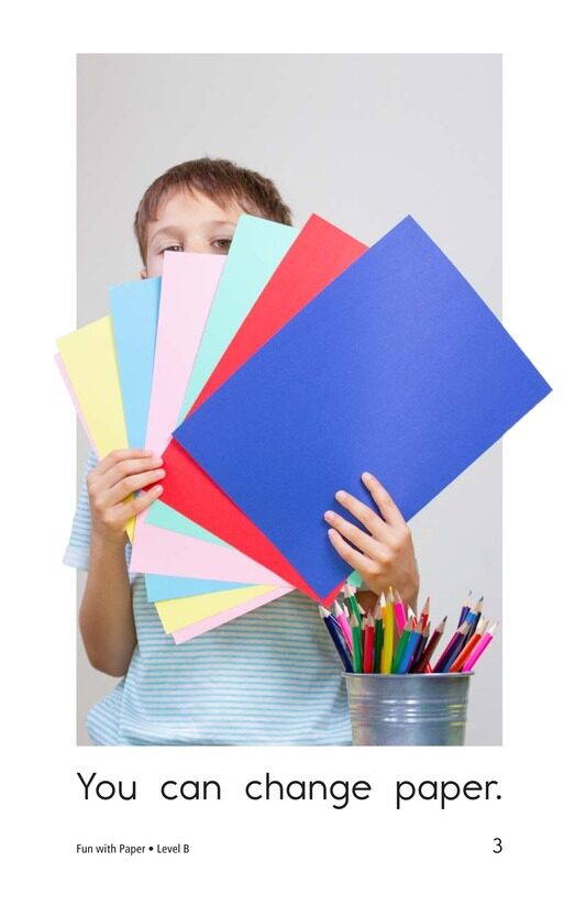 Fun with Paper绘本故事第3页