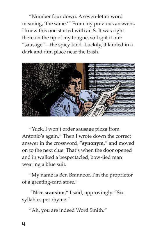 Word Smith,Private I Rhyme Crime绘本故事第4页