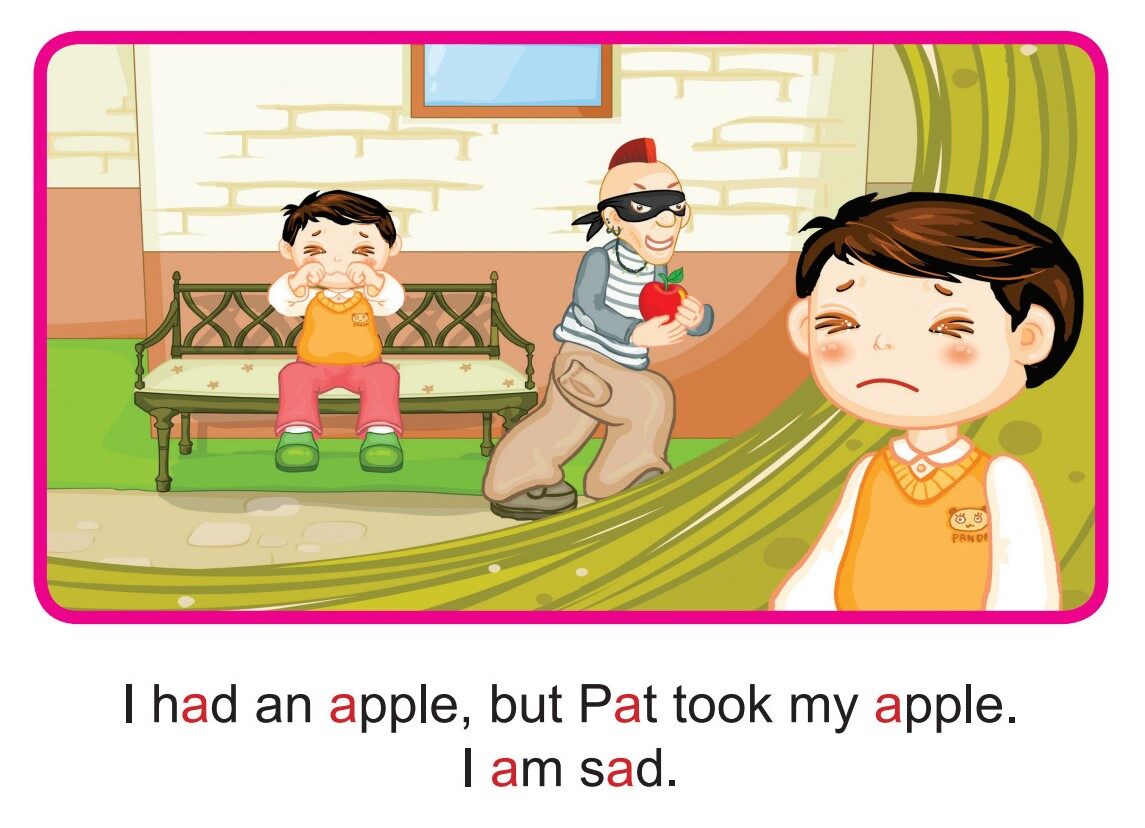 'A' words -  Catch Pat!绘本故事第4页