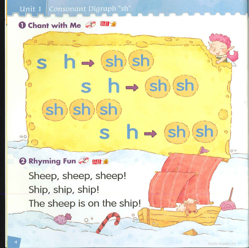 1 Consonant Digraph 'sh'绘本故事第3页