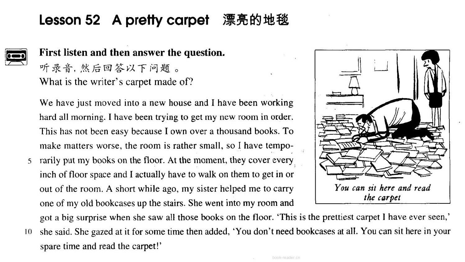 52 A pretty carpet 绘本故事第2页