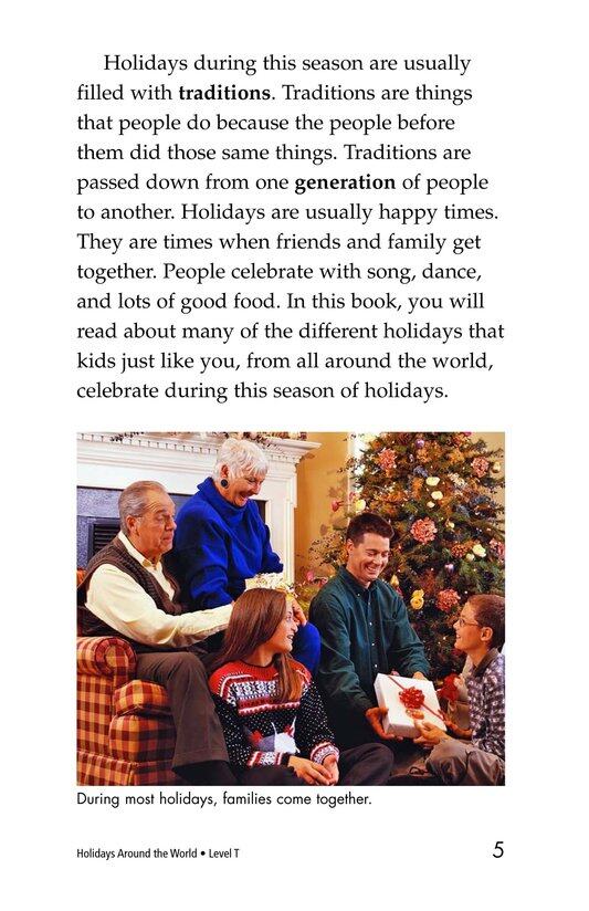 Holidays Around the World绘本故事第4页