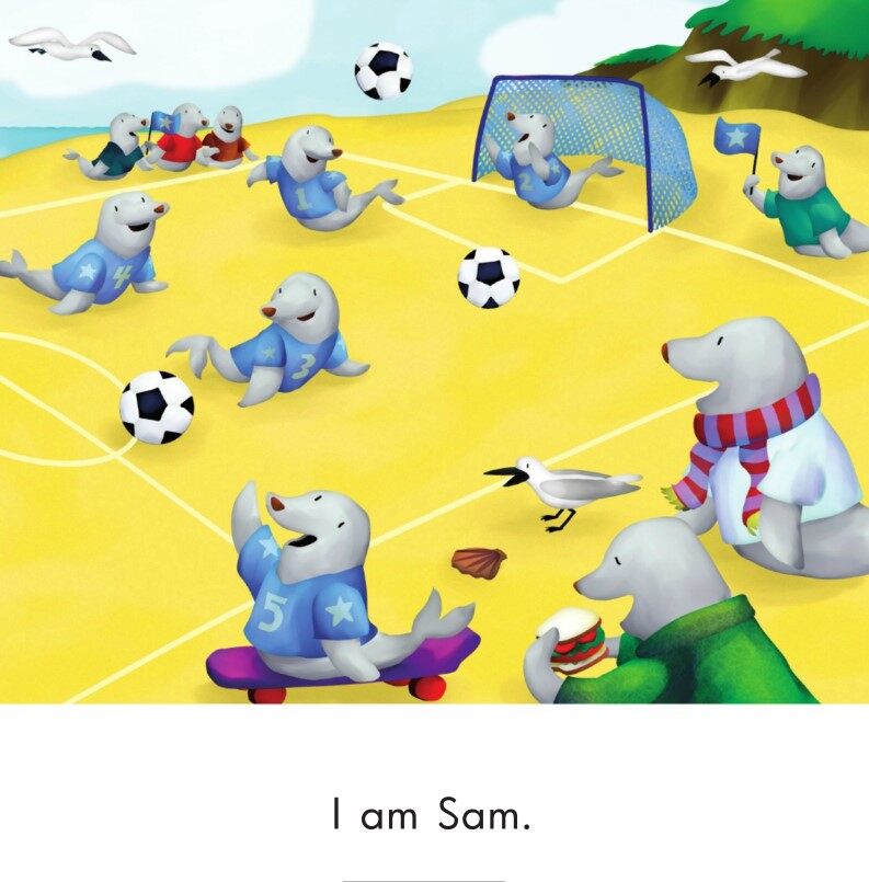 Seals and Soccer绘本故事第4页