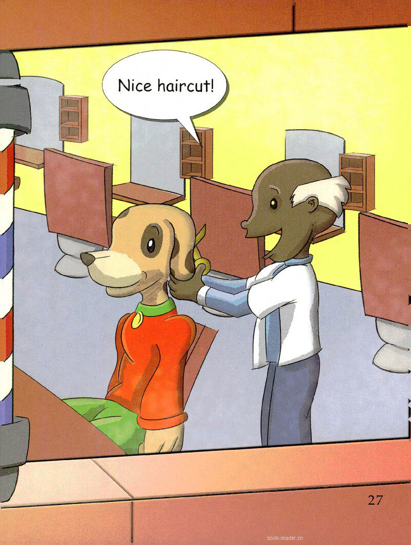Jack's Barber Shop绘本故事第3页