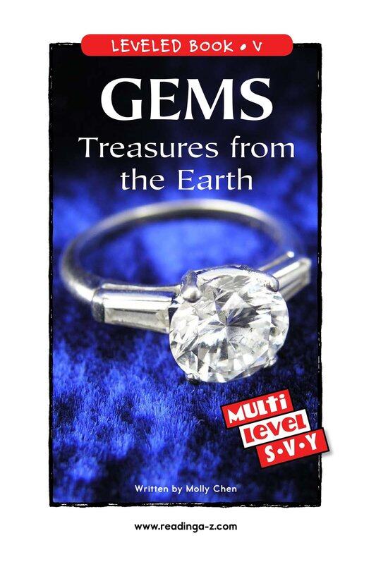 Gems Treasures from the Earth绘本故事第2页