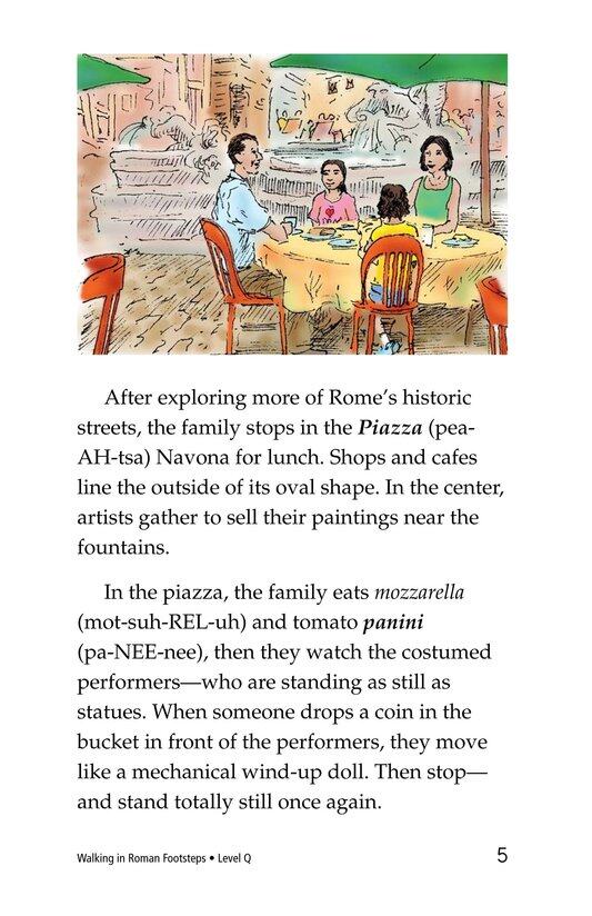 Walking in Roman Footsteps绘本故事第4页