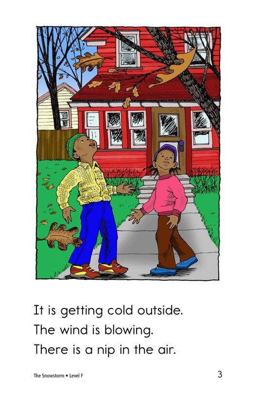 The Snowstorm绘本故事第3页