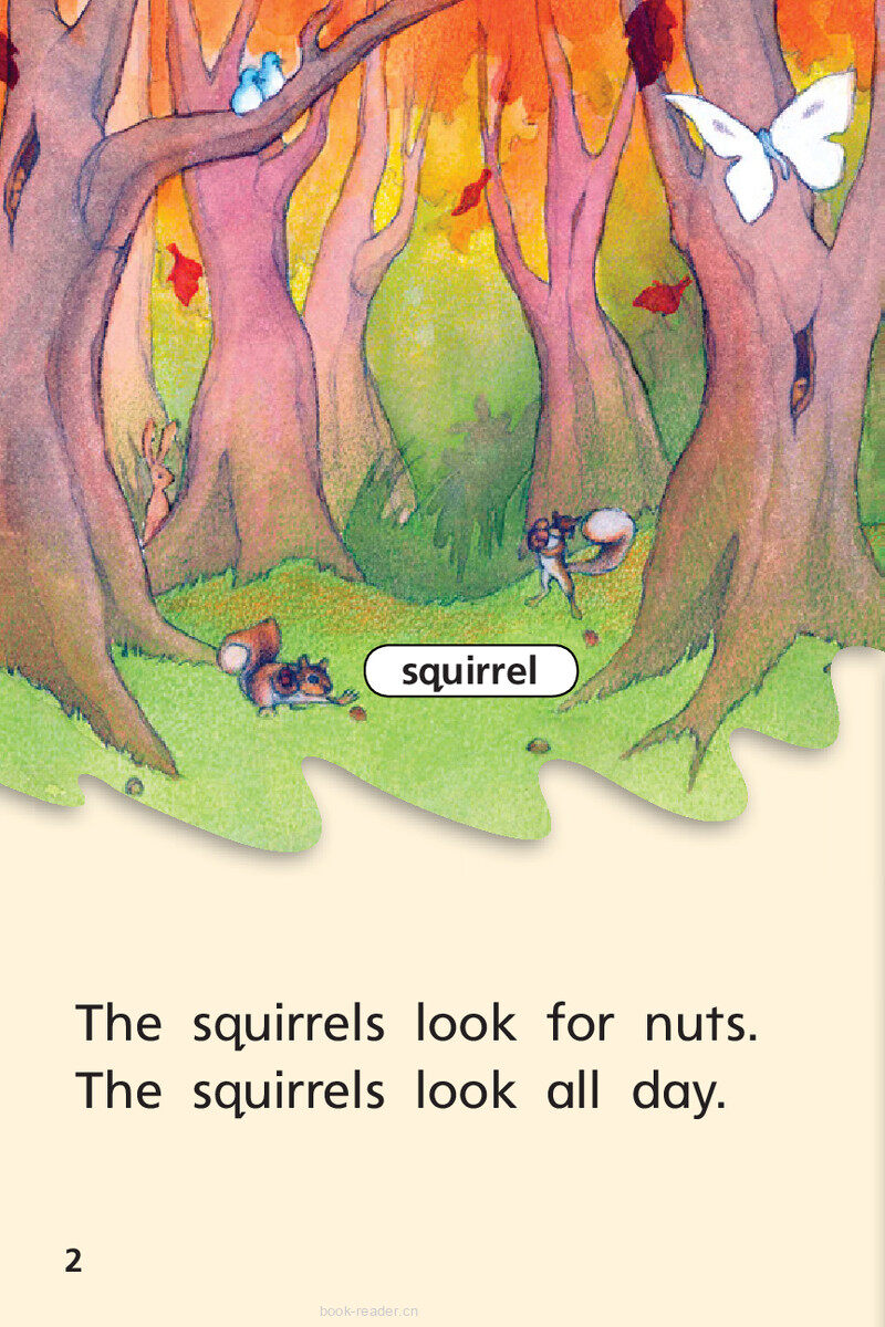 G1 ELL U2W4 Squirrels Help绘本故事第4页