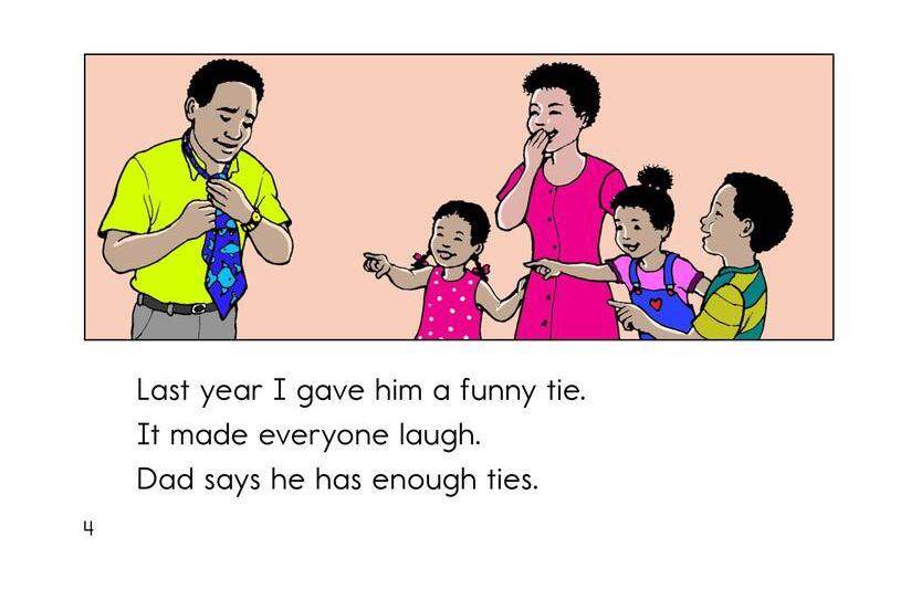 Nothing for Father's Day绘本故事第4页