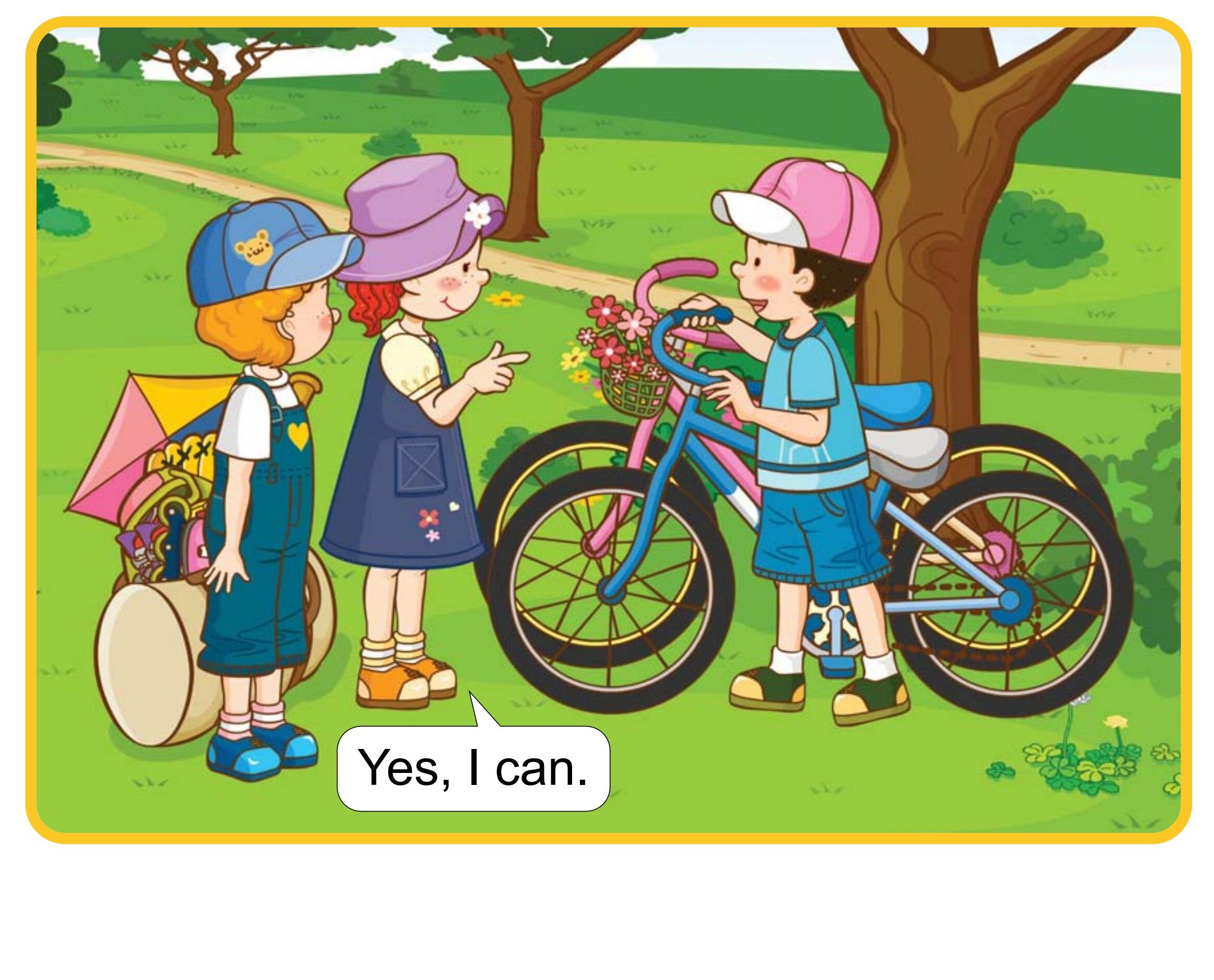 Can You Ride a Bike?绘本故事第3页