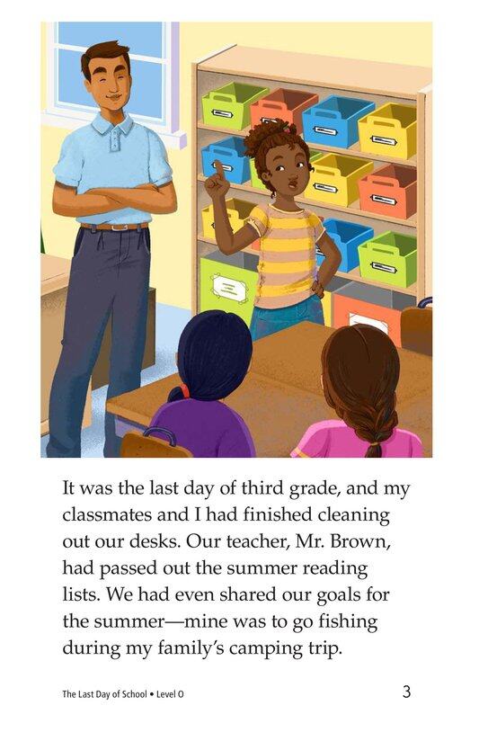 The Last Day of School绘本故事第3页