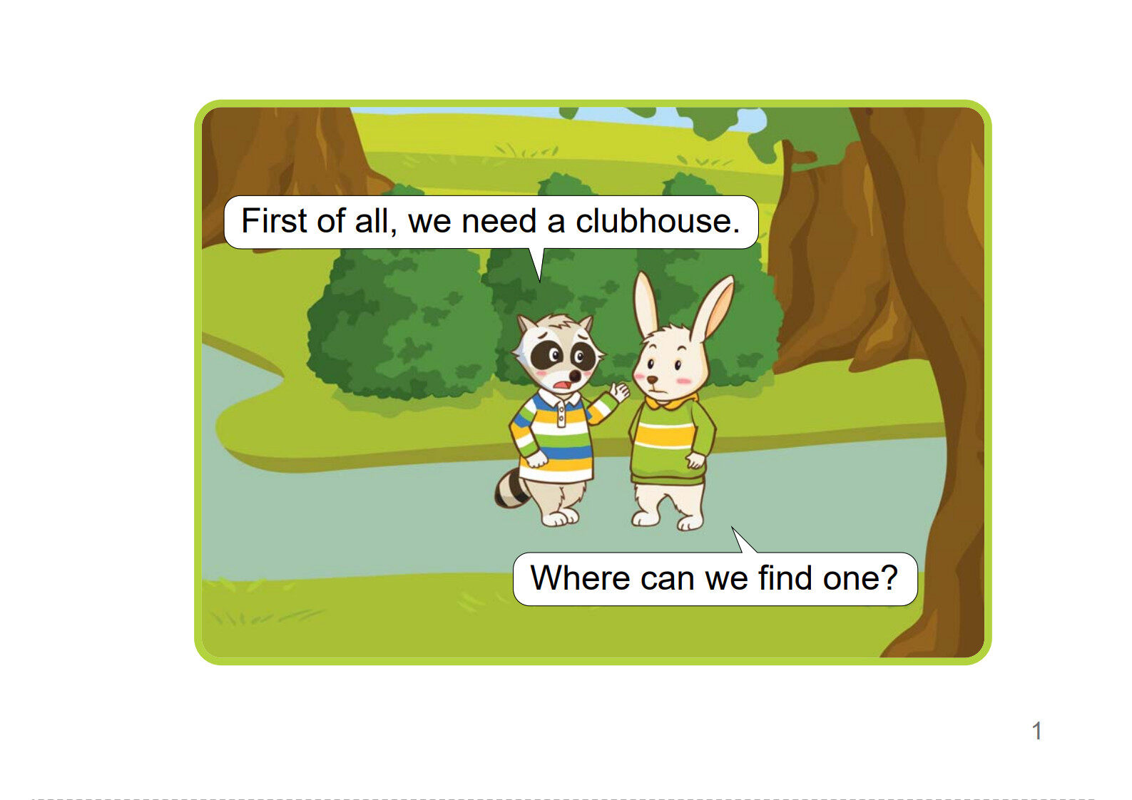 The Clubhouse绘本故事第2页