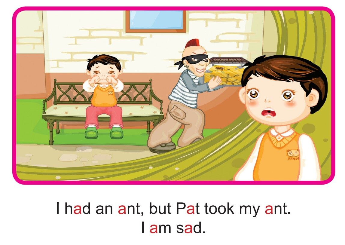 'A' words -  Catch Pat!绘本故事第5页