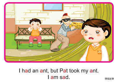 'A' words -  Catch Pat!绘本故事第5页