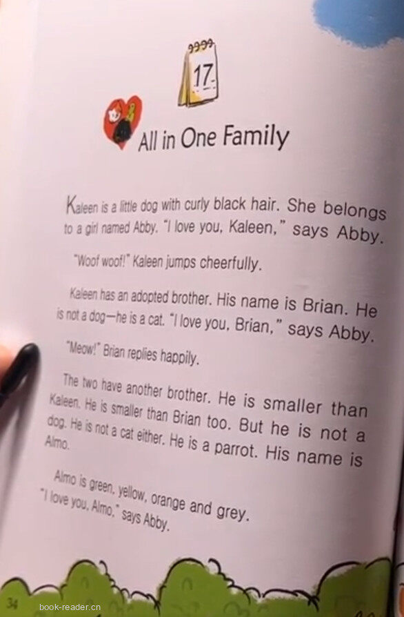 All in One Family绘本故事第2页