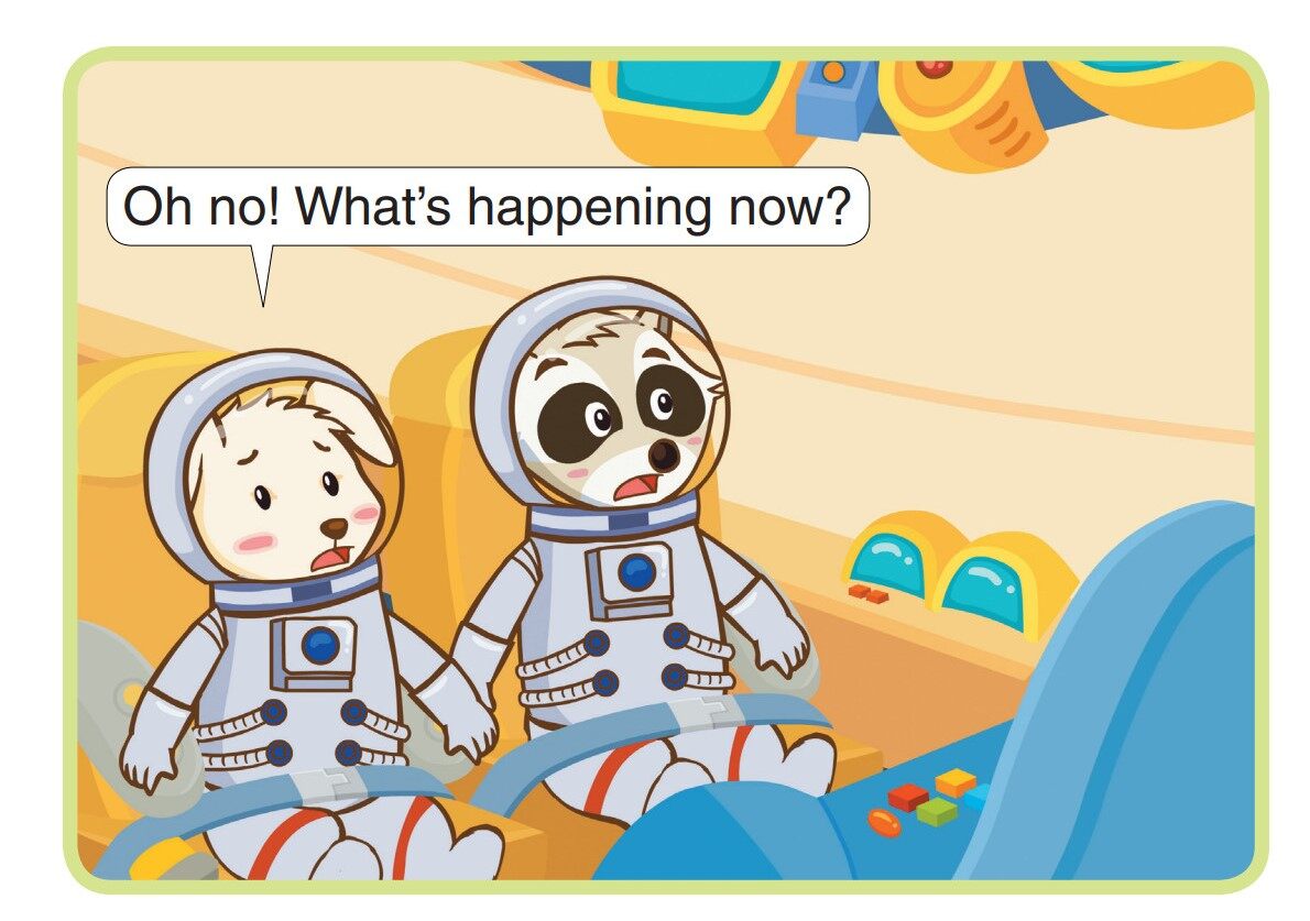 Space Adventure绘本故事第5页