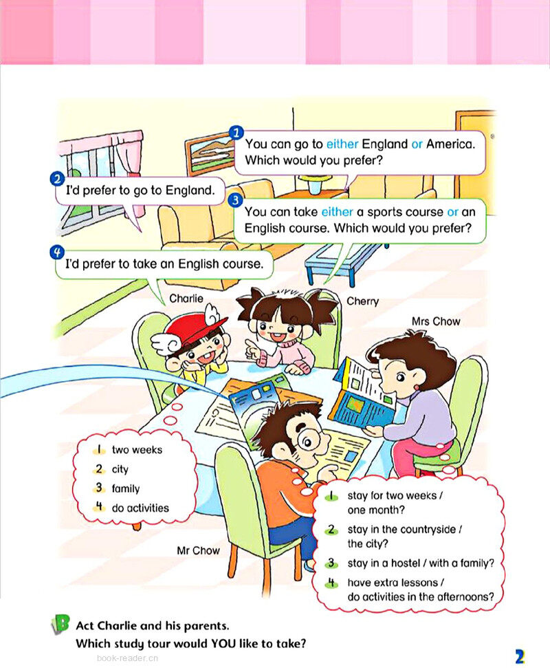 1 Study tours绘本故事第4页