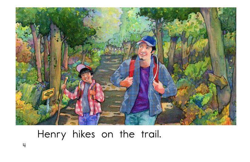 Henry's Hike绘本故事第4页
