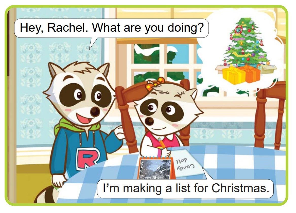 A Holiday Wish绘本故事第2页